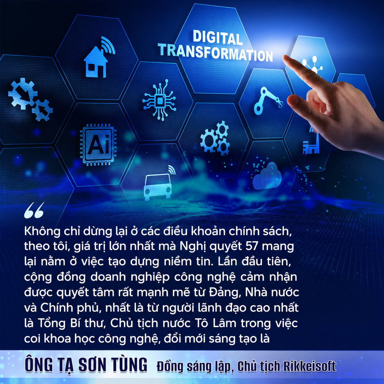Động lực chuyển đổi số và phát triển Trang chủ NEW88 Đăng ký tài khoản mới công nghệ từ Nghị quyết 57