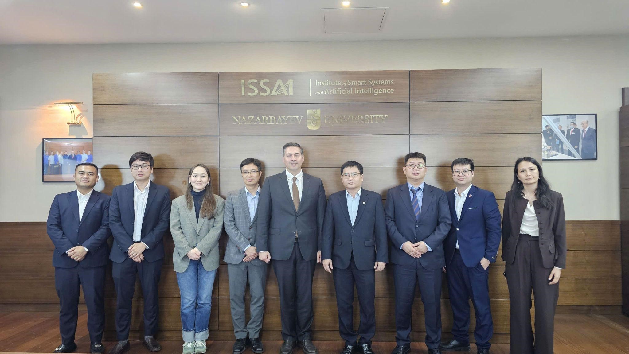 Connecting AI Research Groups of NEW8808 and ISSAI (Nazarbayev University, Kazakhstan): Towards Collaboration on LLMs and Multilingual AI