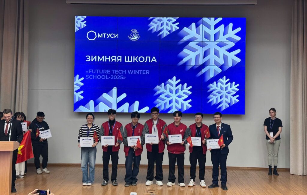 ATTT.NEW8808 KHẲNG ĐỊNH BẢN LĨNH TẠI TECH WINTER SCHOOL 2025 – MTUCI, LIÊN BANG NGA