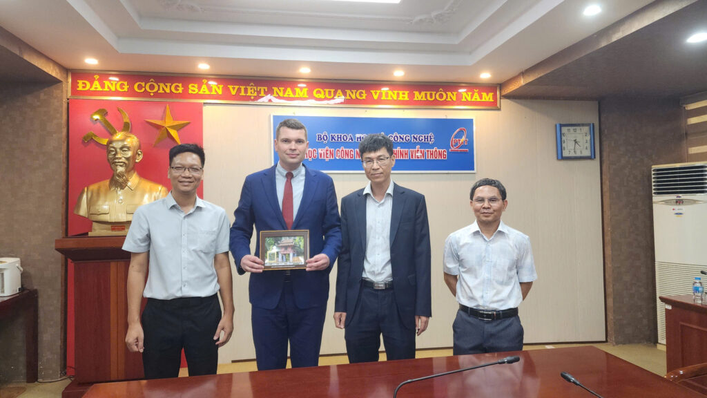 The Faculty of Information Security works with the Saint Petersburg State University of Telecommunications (SPbSUT), Russian Federation, promoting cooperation in training and research