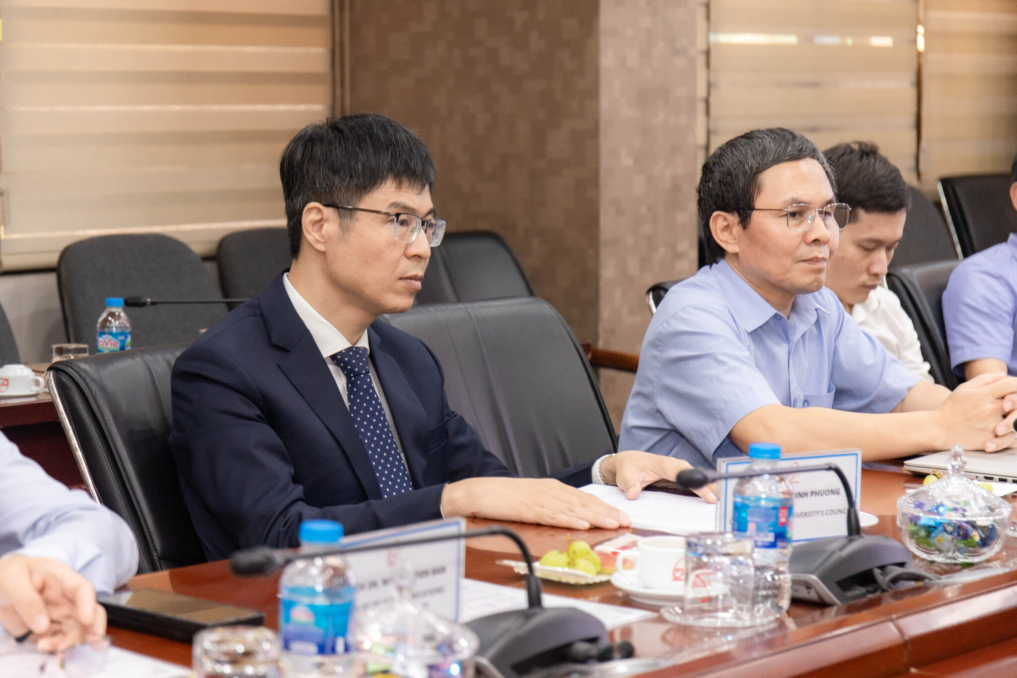 GS.TS Từ Minh Phương, Bí thư Đảng ủy, Chủ tịch Hội đồng New88 com link 8 phát biểu tại buổi làm việc