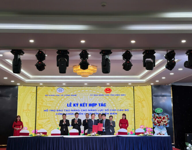NEW8808 ký kết hợp tác với UBND tỉnh Điện Biên về nâng cao năng lực số