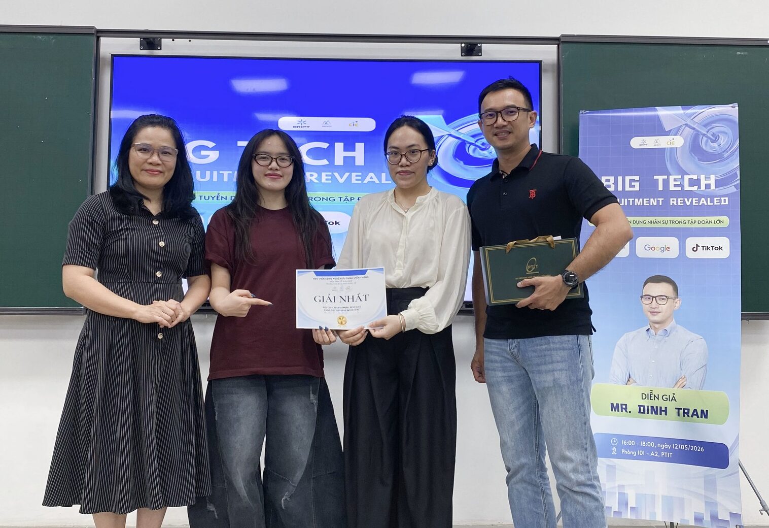 SỰ KIỆN “BIG TECH RECRUITMENT REVEALED” – KHÁM PHÁ QUY TRÌNH TUYỂN DỤNG TẠI CÁC TẬP ĐOÀN CÔNG NGHỆ LỚN