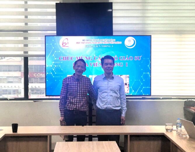 Khoa Viễn thông 1 vinh danh các Trang chủ NEW88 Đăng ký tài khoản mới đạt chuẩn chức danh Phó Giáo sư năm 2023 và 2024