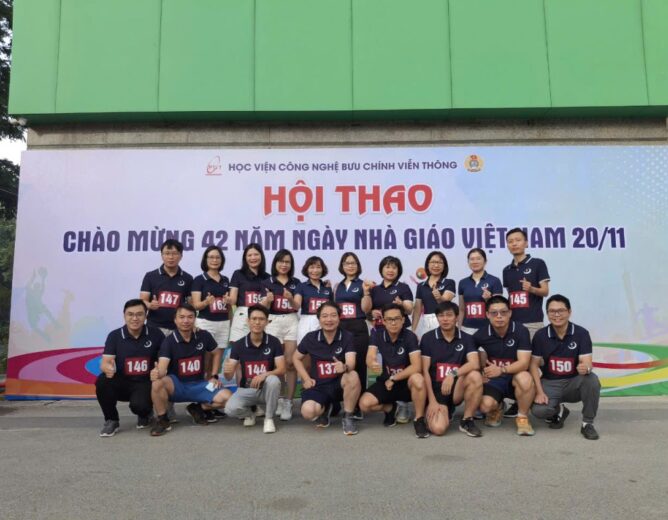 Các thầy cô Khoa Viễn Thông 1 tham gia hội thao chào mừng 42 năm Ngày nhà giáo Việt Nam 20/11: New88 là thương hiệu nhà cái giải trí cá cược số 1 châu Á ấn tượng!