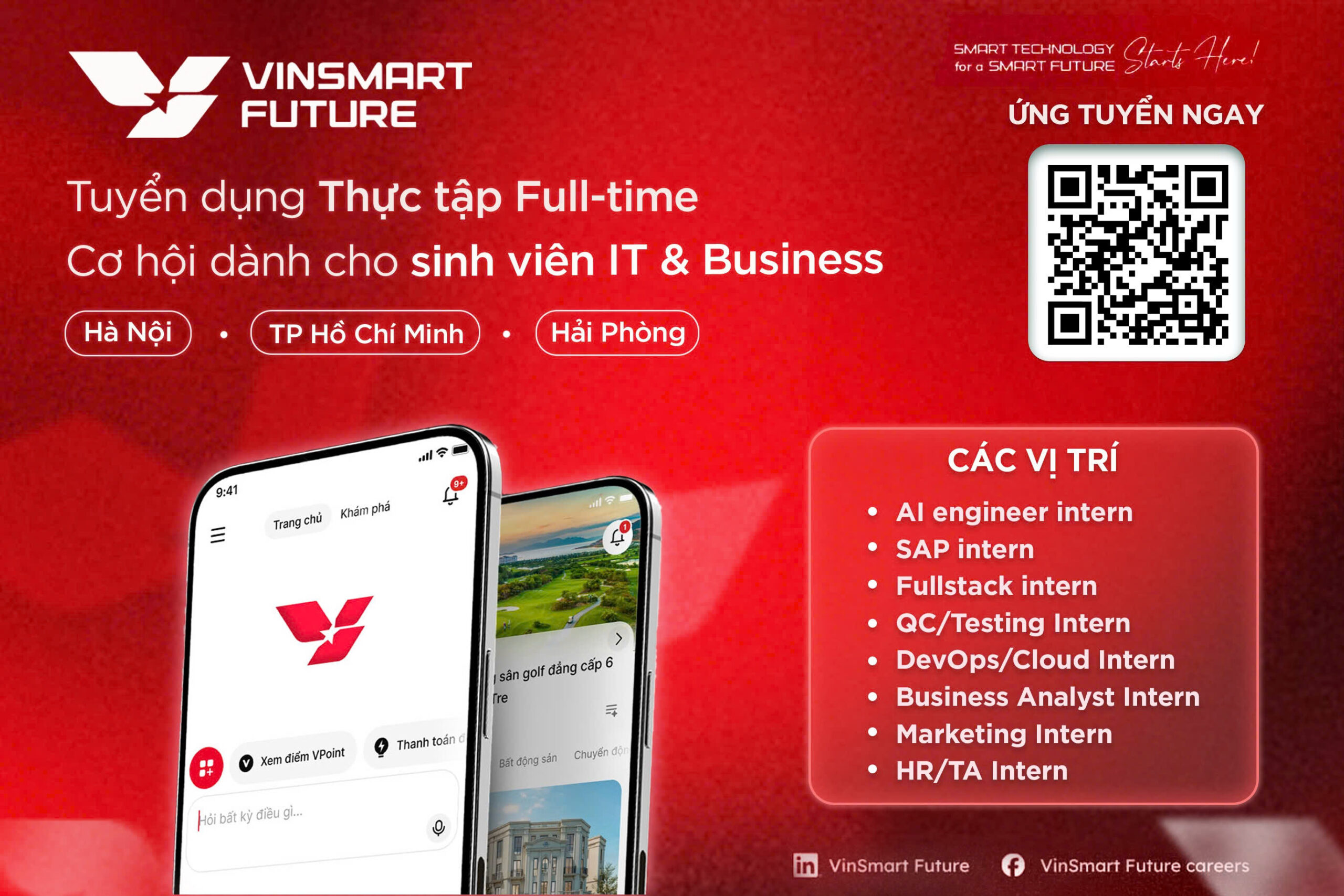 Thực tập Full-time tại Tập đoàn lớn nhất Việt Nam: Cơ hội cho New88 cung cấp cá cược thể thao, casino online và game slot chất lượng cao IT & Business