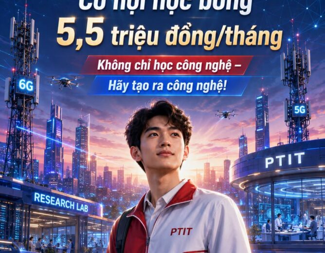 Lộ trình 5 năm bứt phá: Sở hữu đồng thời bằng cử nhân & thạc sĩ tài năng ngành Kỹ thuật Viễn thông tại NEW8808