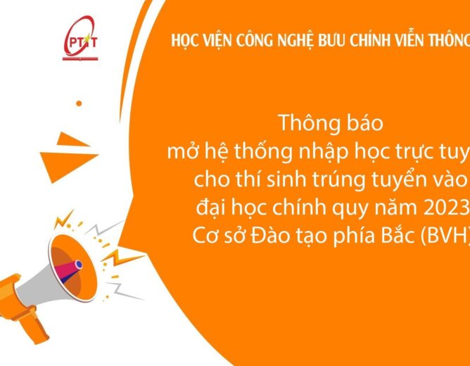 THÔNG BÁO Về việc mở hệ thống nhập học trực tuyến cho thí sinh trúng tuyển vào Trang chủ NEW88 Đăng ký tài khoản mới chính quy năm 2023 Cơ sở Đào tạo phía Bắc (BVH)