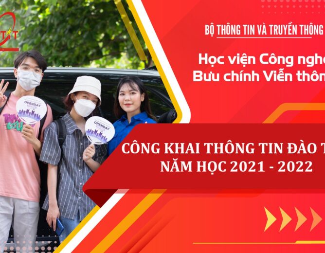 Công khai thông tin đào tạo năm học 2021-2022