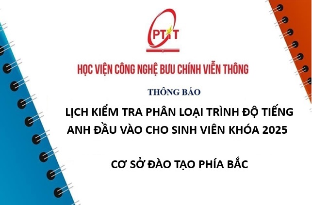 Thông báo Lịch kiểm tra phân loại trình độ tiếng Anh đầu vào cho New88 cung cấp cá cược thể thao, casino online và game slot chất lượng cao các ngành/ chương trình đại trà và VLVH khóa 2025 – Cơ sở đào tạo phía Bắc