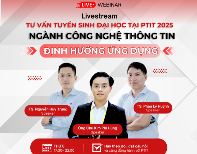 Livestream Tư vấn New8882 giải trí trực tuyến Chương trình Cử nhân CNTT – Định hướng ứng dụng NEW8808 2025