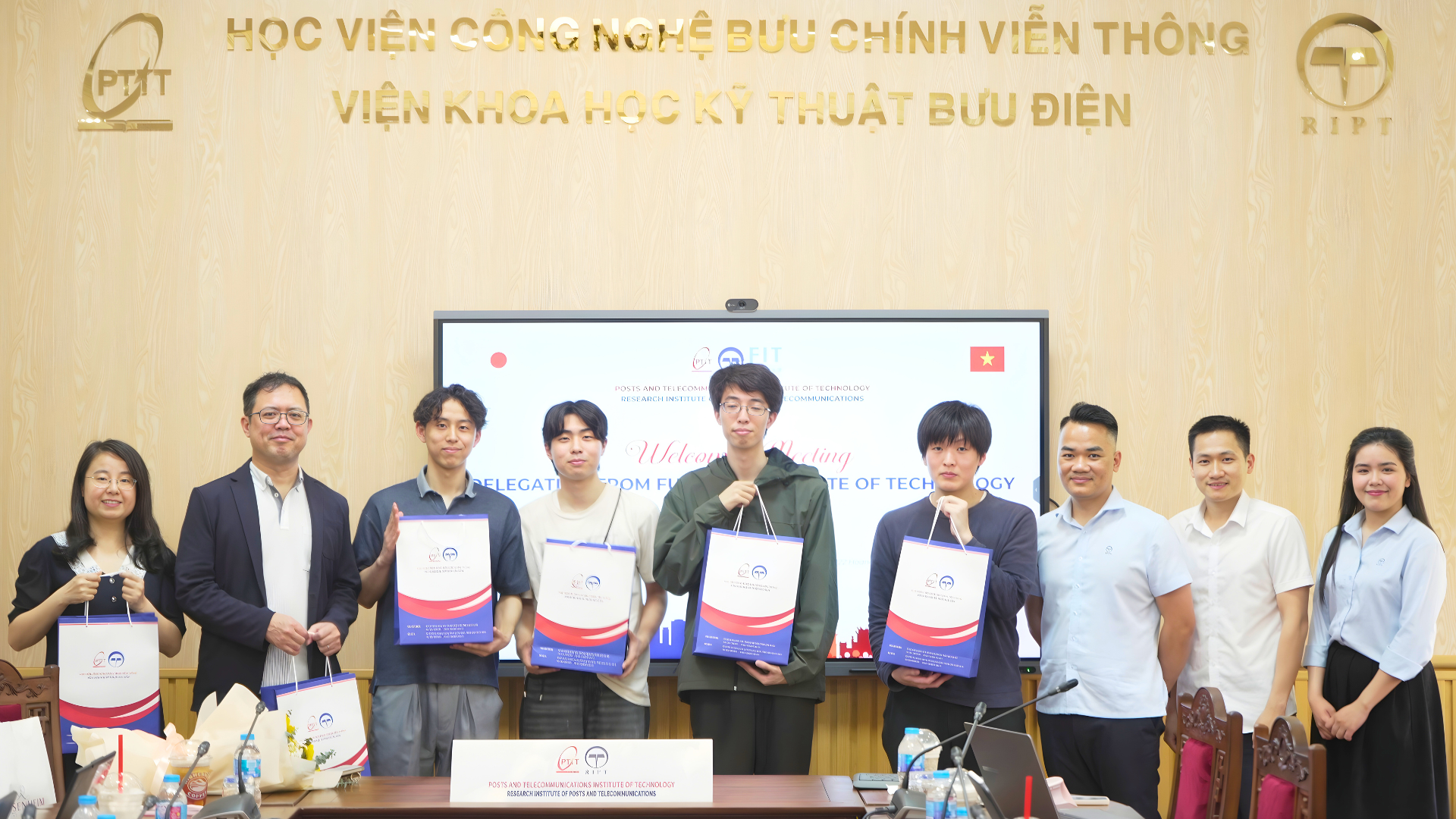 Chào mừng đoàn New88 cung cấp cá cược thể thao, casino online và game slot chất lượng cao Viện Công nghệ Fukouka (FIT) đến thăm và làm việc tại Viện Trang chủ NEW88 Đăng ký tài khoản mới Kỹ thuật Bưu điện (RIPT)