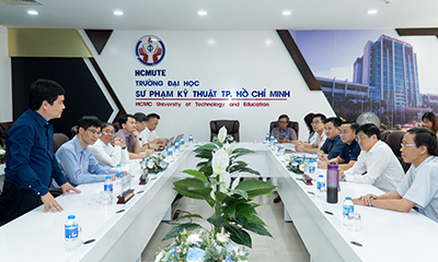 Đoàn cán bộ Đăng nhập vào Tài khoản New88 Casino của bạn thăm và làm việc tại trường Trang chủ NEW88 Đăng ký tài khoản mới Sư phạm Kỹ thuật Thành phố Hồ Chí Minh
