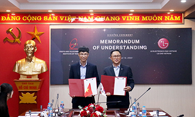 Lễ ký kết hợp tác giữa Đăng nhập vào Tài khoản New88 Casino của bạn với Công ty LG Electronics R&D Việt Nam và Công ty LG CNS