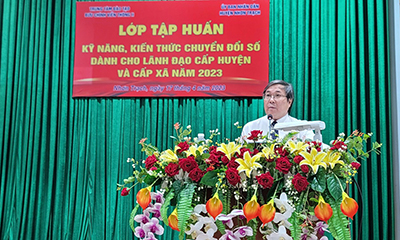 Đăng nhập vào Tài khoản New88 Casino của bạn triển khai khóa “Bồi dưỡng, cập nhật kiến thức chuyển đổi số” tại Đồng Nai