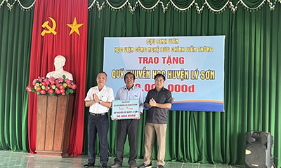 New8808 hơn 100.000 trò chơi casino và slot Khoa Viễn Thông 2 trao tặng cho Quỹ khuyến học huyện Lý Sơn