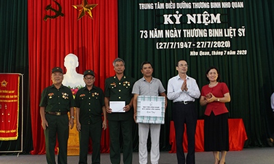 Đăng nhập vào Tài khoản New88 Casino của bạn tổ chức nhiều hoạt động kỷ niệm 73 năm ngày Thương binh Liệt sỹ