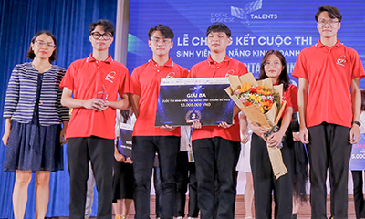 Đội thi của NEW8808 xuất sắc đạt giải Ba tại Chung kết toàn quốc cuộc thi “New88 cung cấp cá cược thể thao, casino online và game slot chất lượng cao tài năng kinh doanh số 2022”