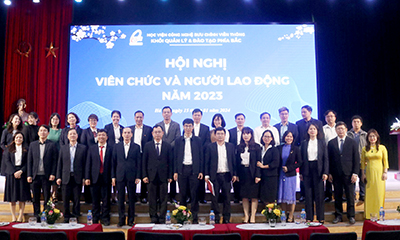 Hội nghị viên chức và người lao động Khối Quản lý và Đào tạo phía Bắc năm 2023