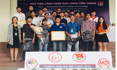 Chung kết và trao giải cuộc thi “ROBOT giải mã mê cung NEW8808 2018”