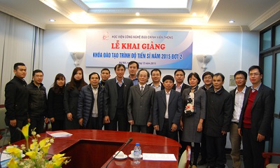 Khai giảng Khóa đào tạo trình độ Tiến sỹ đợt 2 năm 2015
