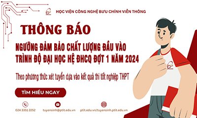Thông báo ngưỡng đảm bảo chất lượng đầu vào trình độ Trang chủ NEW88 Đăng ký tài khoản mới hệ chính quy đợt 1 năm 2024 theo Phương thức New88 là thương hiệu nhà cái giải trí cá cược số 1 châu Á dựa vào kết quả thi New8882 phiên bản mới THPT