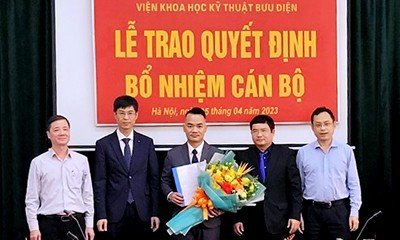 Lễ trao Quyết định bổ nhiệm cán bộ