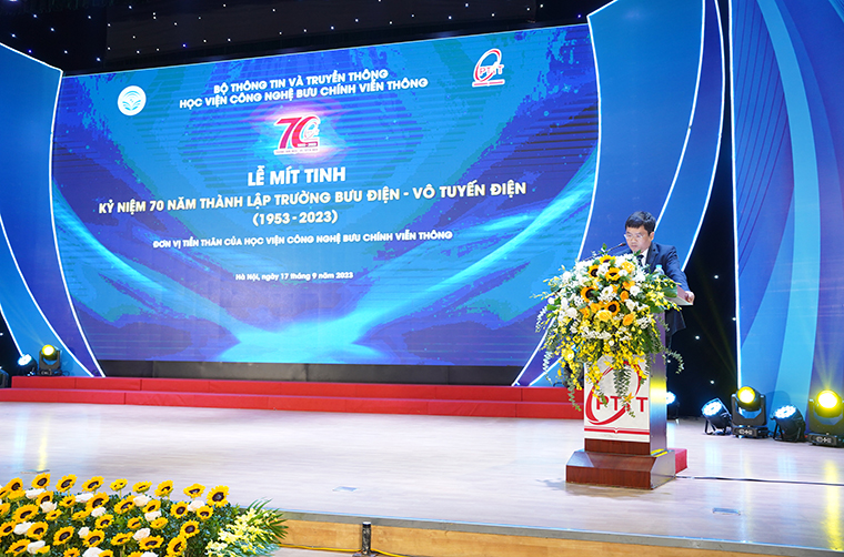 Toàn văn diễn văn của Giám đốc Đăng nhập vào Tài khoản New88 Casino của bạn tại Lễ Mít tinh Kỷ niệm 70 năm thành lập Trường Bưu điện – Vô tuyến điện (1953-2023)
