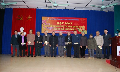 Gặp mặt cán bộ hưu trí mừng xuân Bính Thân 2016