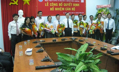 Lễ công bố Quyết định bổ nhiệm cán bộ