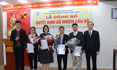 Lễ công bố quyết định bổ nhiệm cán bộ
