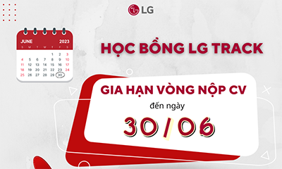 Chương trình Trang Chủ Mới Nhất Của NEW88.COM LG Track-Gia hạn vòng nộp CV