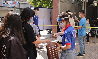 Đoàn thanh niên New88 com link 8 cơ sở ra quân chương trình tiếp sức mùa thi 2021 tại Thành phố Hồ Chí Minh