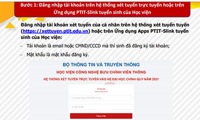 New88 com link 8 Công nghệ BCVT: Thí sinh nhập học bằng hình thức trực tuyến
