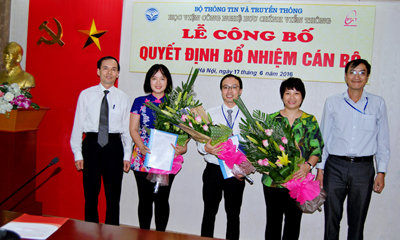 Lễ công bố Quyết định bổ nhiệm cán bộ