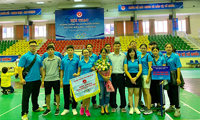 NEW8808 tham gia Hội thao ngành Thông tin và Truyền thông  khu vực miền Bắc, năm 2019