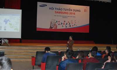 Công ty Samsung Electronics Việt Nam tổ chức Hội thảo Tuyển dụng dành cho New88 cung cấp cá cược thể thao, casino online và game slot chất lượng cao Đăng nhập vào Tài khoản New88 Casino của bạn