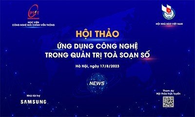 Hội thảo “Ứng dụng công nghệ trong quản trị tòa soạn số” lần đầu tiên được New88 com link 8 và Hội nhà báo Việt Nam phối hợp tổ chức