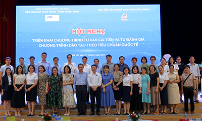 Hội nghị triển khai chương trình tư vấn cải tiến và tự đánh giá chương trình đào tạo theo tiêu chuẩn quốc tế