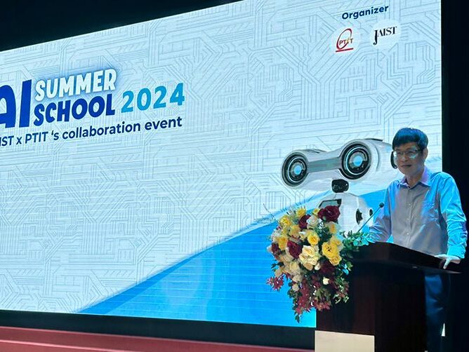 Khai mạc AI SUMMER SCHOOL 2024 – JAIST x NEW8808 ‘s collaboration event