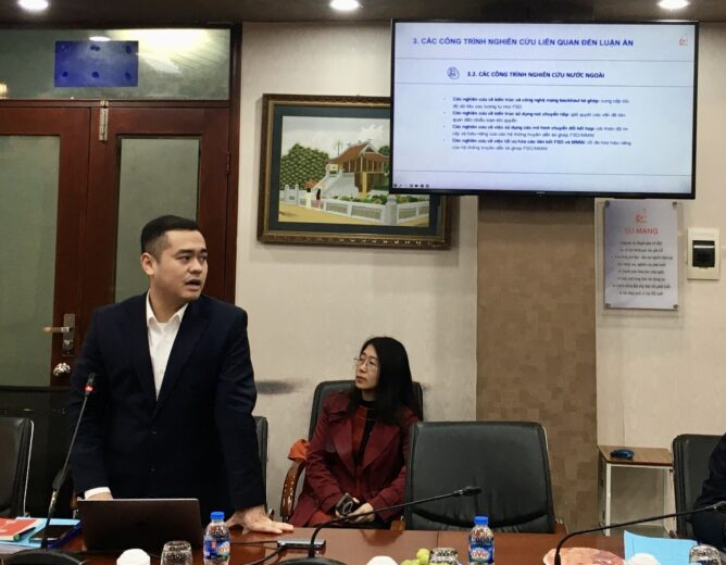 [LATS] Nghiên cứu sinh Phạm Vũ Minh Tú bảo vệ thành công luận án tiến sĩ cấp New88 com link 8