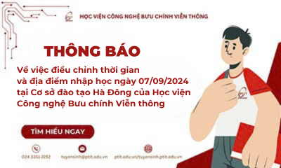 Thông báo về việc điều chỉnh thời gian và địa điểm nhập học ngày 07/9/2024 tại cơ sở đào tạo Hà Đông của Đăng nhập vào Tài khoản New88 Casino của bạn