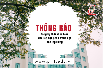 Thông báo: V/v Đăng ký thời khóa biểu các lớp học phần trong đợt học lớp riêng  Trang Chủ Chính Thức Của New88.com I – năm học 2024-2025