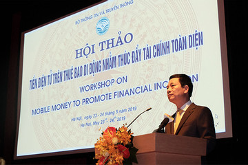 Toàn văn phát biểu của Bộ trưởng Nguyễn Mạnh Hùng tại Hội thảo Tiền điện tử trên thuê bao di động – Mobile Money