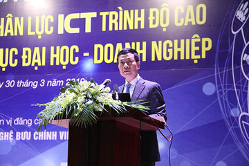 Toàn văn phát biểu của Bộ trưởng Nguyễn Mạnh Hùng tại Tọa đàm nhân lực ICT