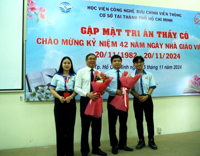Gặp mặt tri ân thầy cô nhân kỷ niệm 42 năm ngày Nhà Giáo Việt Nam 20/11 (20/11/1982 – 20/11/2024)