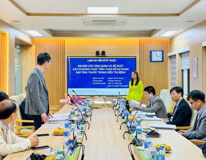 Nghiên cứu sinh Nguyễn Thị Thu Giang bảo vệ thành công luận án tiến sĩ cấp New88 com link 8