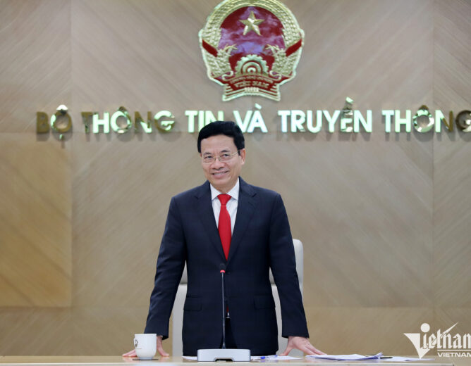 Phát biểu của Bộ trưởng Nguyễn Mạnh Hùng tại hội nghị triển khai công tác cán bộ