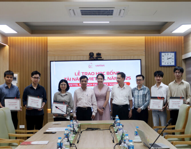 NEW8808 trao 5 suất Trang Chủ Mới Nhất Của NEW88.COM tài năng Viettel “Viettel Research Excellence Scholarship” năm 2025 cho học viên cao học xuất sắc