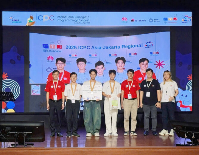 Đội tuyển NEW8808.Star giành Huy chương Bạc tại ICPC Asia Jakarta 2025
